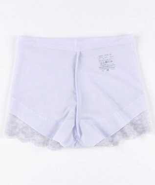 WACOAL オーバーパンツ ショート丈 ヒップアップで脚長シルエット ウエスト部分をすっきり見せる 一枚ばき可能 重ねばきにもおすすめ レディース GRC630 /ワコール パープル