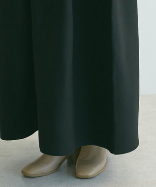 Green Parks armonia．バルーンニットスカート Black