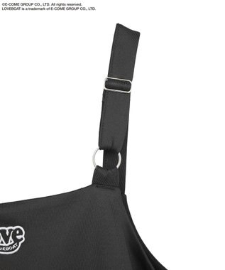 Green Parks ■ＬＯＶＥＢＯＡＴ　サロペットパンツ Black