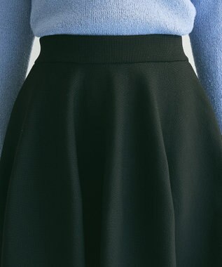 Green Parks armonia．バルーンニットスカート Black