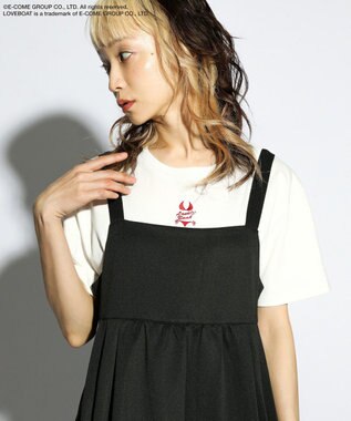 Green Parks ■ＬＯＶＥＢＯＡＴ　サロペットパンツ Black