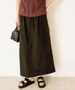 AMERICAN HOLIC ドロストカーゴタイトスカート Black