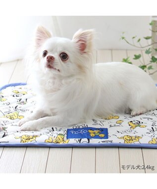 PET PARADISE ディズニー プルート クールマット 小型犬  48×40㎝ ブルー