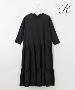 23区 【R(アール)】フォルムニット ティアード ワンピース