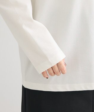 Green Parks 分割フォト長袖Ｔシャツ Off White