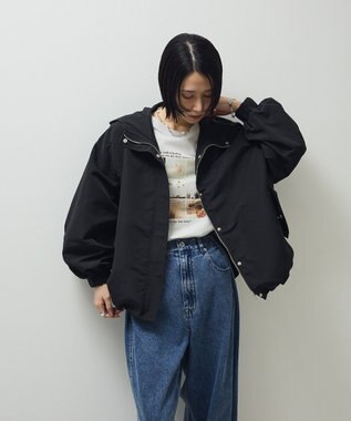 Green Parks 分割フォト長袖Ｔシャツ Gray