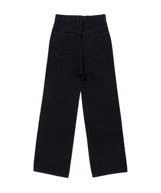 woadblue ＜坪田あさみさんコラボ＞SALUU サルーノアール /デニムパンツ ブラック BLACK