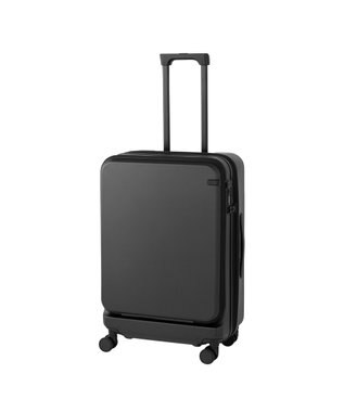 ACE BAGS & LUGGAGE ace. トルク スーツケース 63/78L A4/15.6インチPC収納 ガーメントケース付 09092 エース ジェットブラック