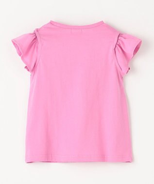 ANY KIDS スイーツ オン・オフショルダー Tシャツ ピンク