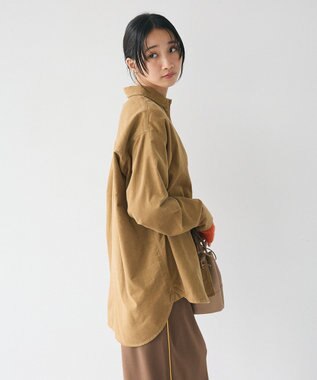 CRAFT STANDARD BOUTIQUE コーデュロイシャツ Camel