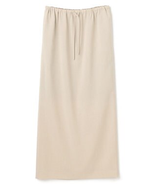 BEIGE， 【洗える/接触冷感/速乾/UVケア対応・Precious 8月号掲載】BATEAU / イージーウエストIラインロングスカート Beige