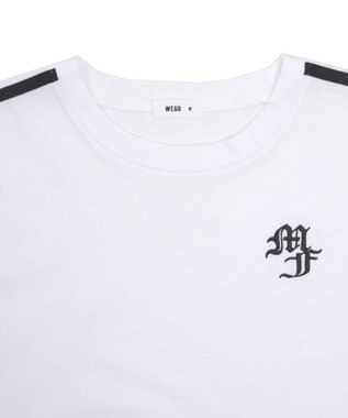 WEGO 2ラインショートT ホワイト