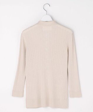 自由区 【カトリエムブーケ】Cotes melangees a la soie ボタンフロントトップス グレー