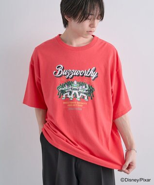Green Parks トイストーリー／ウ゛ィンテージ風Ｔシャツ Red