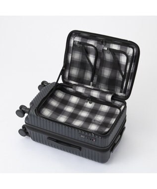 ACE BAGS & LUGGAGE HaNT ココント スーツケース 65L フロントポケット付 05512 ハント ジェットブラック