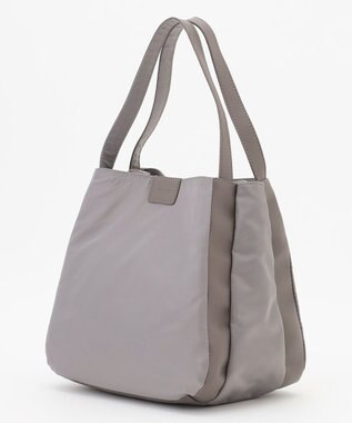 Y'SACCS スクエアすっきりトート Sサイズ グレージュ