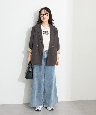 CRAFT STANDARD BOUTIQUE デニムタックパンツ Light Indigo