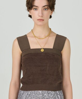 GRACE CONTINENTAL コインダブルネックレス