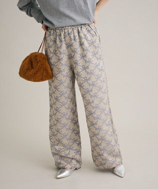 Green Parks ・ＳＵＧＡＲ　ＳＰＯＯＮ　リボンジャカードパンツ