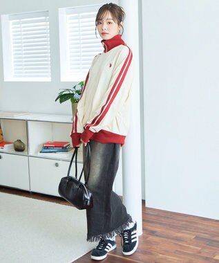 WEGO 【ユニセックス着用ITEM/追加カラー】U.S. POLO ASSN.ライントラックジャケット ホワイトアイボリー