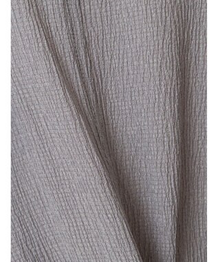 earth music&ecology ＳＥＴ２点バックリボンブラウス＋フレアスカート Gray