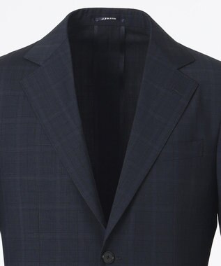 J.PRESS MEN 【WEB・一部店舗限定】 チェックスーツ ネイビー系4