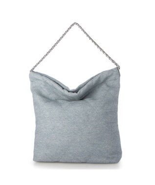 UNBILLION 【テレビ ドラマ着用アイテム】カシュカシュ cachecache / デニム風チェーンバッグ ブルー