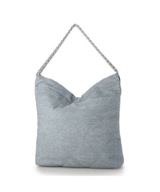 UNBILLION 【テレビ ドラマ着用アイテム】カシュカシュ cachecache / デニム風チェーンバッグ ブルー