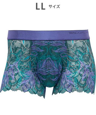 WACOAL MEN WACOAL MEN 【レースボクサー】 ボクサーパンツ フロント快適グラマラス 通気性 スカラ始末(裾部分) 前閉じ レース 下着 メンズ WT3826 /ワコールメン