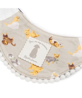 PET PARADISE ペットパラダイス makokoro ホカリラ バンダナ 小型犬 グレイッシュベージュ