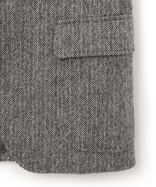 J.PRESS MEN 【LOVAT】 LAVEROCK TWEED ヘリンボーン ジャケット グレー系1