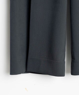 WEGO 【ユニセックス着用ITEM】ワイドストレートスラックス ダークグレー
