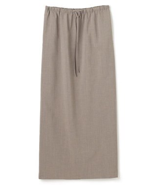 BEIGE， 【洗える/接触冷感/速乾/UVケア対応・Precious 8月号掲載】BATEAU / イージーウエストIラインロングスカート Taupe