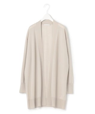 ICB 【洗える】 コンパクトウール カーディガン トープ系