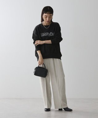 AMERICAN HOLIC Ｌｉｂｅｒｔｙ　Ｐａｒｋ刺繍スウェット① Black