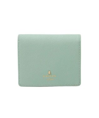 LANVIN en Bleu リュクサンブール 二つ折りコンパクト財布