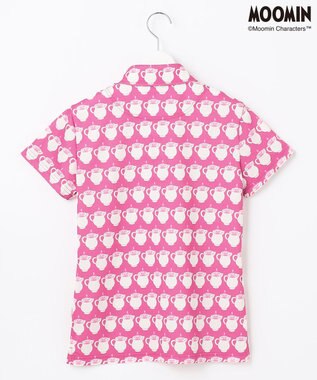 23区GOLF 【WOMEN】【MOOMIN COLLECTION】ムーミン 半袖 総柄プリント シャツ ピンク系5