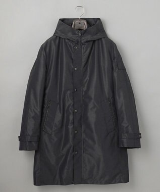 GOTAIRIKU MA-1ダウンブルゾン付【仕事で着用可】ミリタリー 3WAYフーデットパーカー ブラック系8