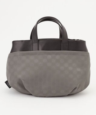Y'SACCS Polka Dots　タックラウンド2WAYミニマムトート グレー