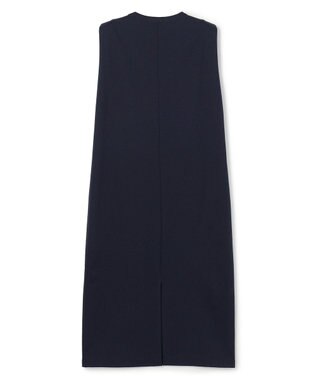 uncrave ダブルフェイスジャージー ワンピース ネイビー