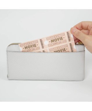 PELLE BORSA L字ファスナー長財布 Reinette Goods レネットグッズ 47184785 オフホワイト