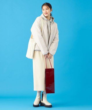 SHARE PARK LADIES 【UNISEX】蓄熱中綿モンスターカーディガン（S・Mサイズ） オフホワイト