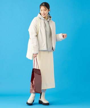 SHARE PARK LADIES 【UNISEX】蓄熱中綿モンスターカーディガン（S・Mサイズ） オフホワイト