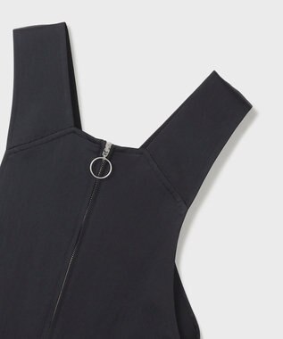 GRACE CONTINENTAL センタージップサロペット ブラック