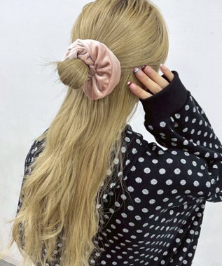 WEGO Lベロアシュシュ ライトピンク