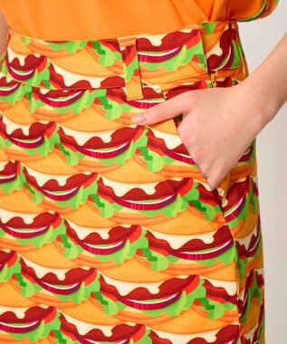 FILA GOLF／marie claire 【Loudmouth】柄スカート Burger Mania