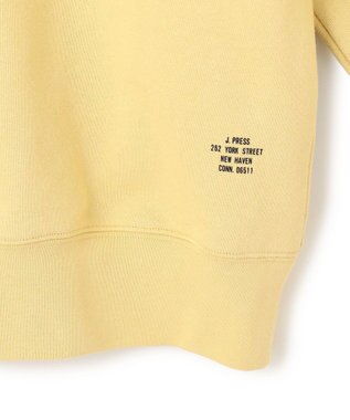 J.PRESS MEN 【J.PRESS ORIGINALS】【UNISEX】Supima Recycle French Terry Orval Logo Sweat Shirt イエロー系