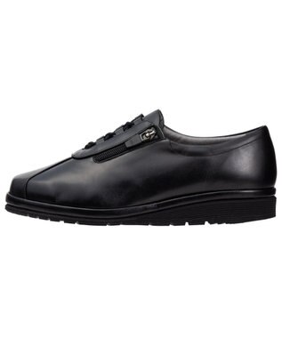 ASICS WALKING ペダラウォーキングシューズ 4E ヒール高2.0cm ブラック系