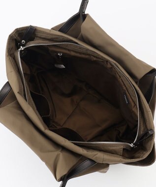 Y'SACCS 【MIPAN regen】ふんわりタックトート　Mサイズ カーキ