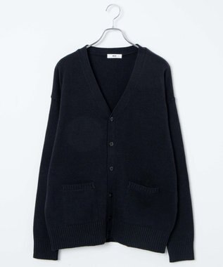 WEGO 【SCHOOL ITEM】メンズスクールニットカーディガン ブラック